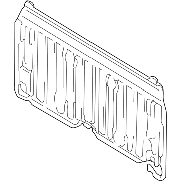 Toyota 64111-0C020 Back Panel