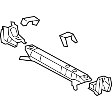 Toyota 57069-21020 Member Sub-Assy, Rear Floor Cross, Center