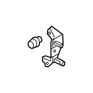 Toyota 61848-WB001 Latch Support