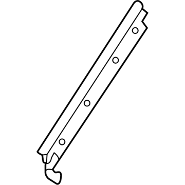 Toyota 75534-0C020 Moulding, Windshield, Outside LH