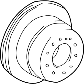 Toyota 42431-60290 Rear Disc