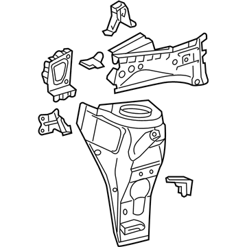 Scion 53701-74010 Apron Assembly