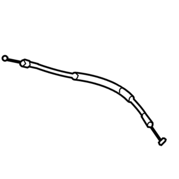 Toyota 69710-0C051 Cable Assembly, Front Door