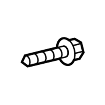 Toyota 90166-A0008 Screw, HEXALOBULAR T