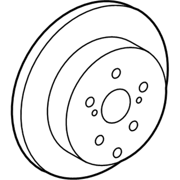 Toyota 42431-02220 Rotor