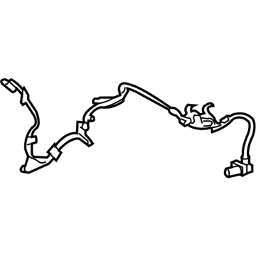 Toyota 89545-12120 ABS Sensor Wire