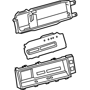 Toyota 83290-07170 Display Unit