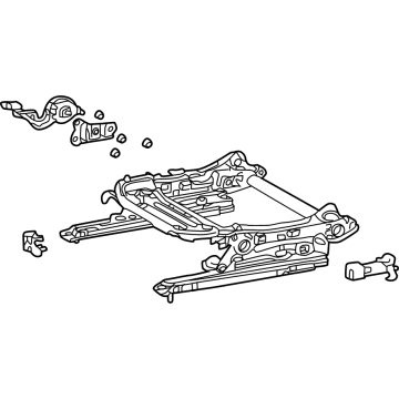 Toyota 72010-42420 Seat Adjuster, Passenger Side