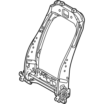 Toyota 71013-42300 Seat Back Frame, Passenger Side