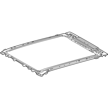 Toyota 63107-0C020 REINFORCE SUB-ASSY