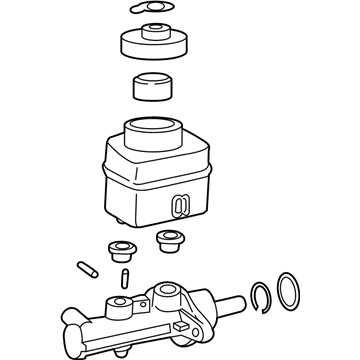 2002 Toyota MR2 Spyder Brake Master Cylinder - 47201-17291