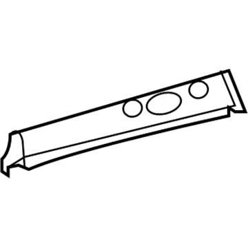 Toyota 61233-0C020 Rail, Roof Side, Inner RH