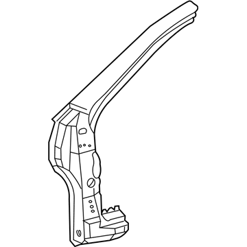 Toyota 61132-02140 Pillar, Front Body, Upper Outer LH