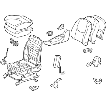 Toyota 71200-42L25-B1 Seat Assembly, Front Driver Side