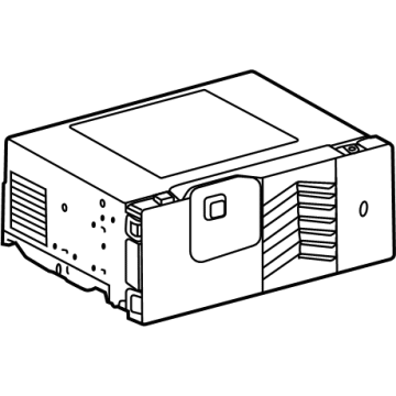 Toyota 86120-4D190 Radio Chassis