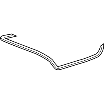 2000 Toyota Solara Weather Strip - 64461-06020