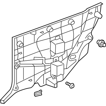 Toyota 62510-AA100-A1 Lower Quarter Trim