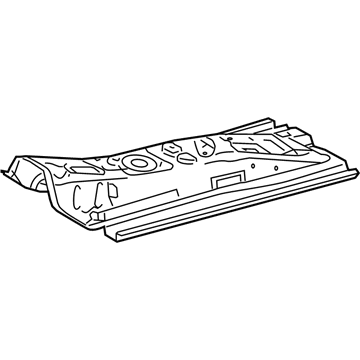 Toyota 58113-52901 Panel, Front Floor, Center