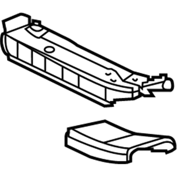 Toyota 57454-07902 Member, Front Floor Cross