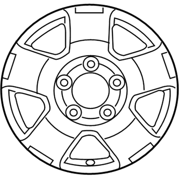 Toyota 42611-0C110 Wheel, Alloy