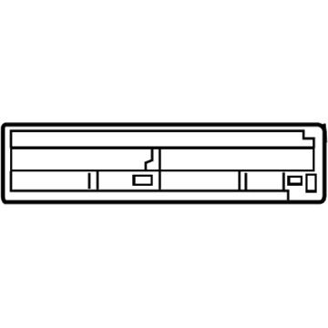 Toyota 88723-0C060 Label, Cooler Service Caution