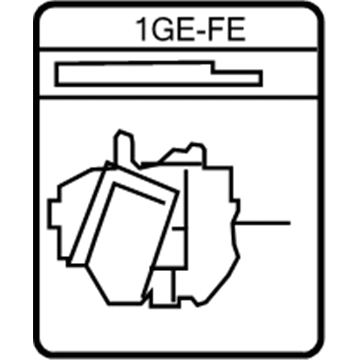 Toyota 17792-50240 Vacuum Diagram