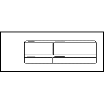 Toyota 74528-0C010 Label, Back Door Caution