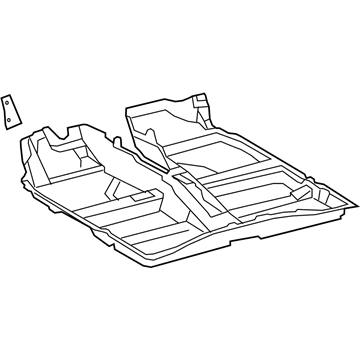 Toyota 58510-02B90-B2 Carpet Assy, Floor, Front