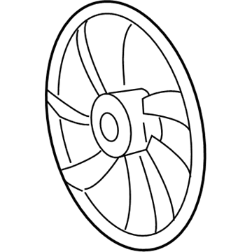 2008 Toyota Camry Cooling Fan Assembly - 16361-31130