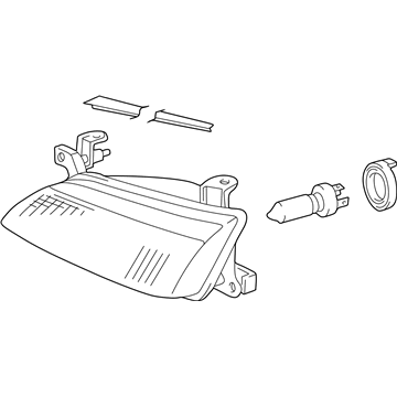 Toyota 81110-AA010 Headlamp Assembly