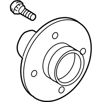 Toyota 43502-52030 Front Axle Hub Sub-Assembly, Left