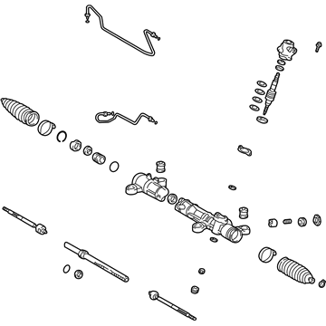 2003 Toyota Matrix Rack And Pinion - 44250-01041