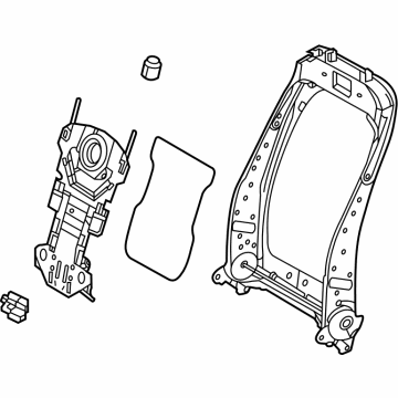 Toyota 71630-0E140 Seat Back Frame