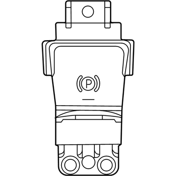 Toyota 84390-WAA02 Parking Brake Switch