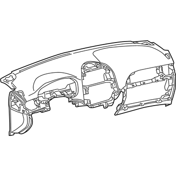 Toyota 55301-08032-C0 Panel Sub-Assembly, Inst