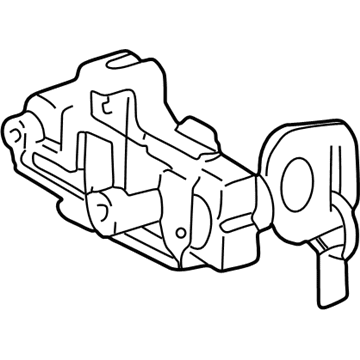 Toyota 69056-48030 Cylinder & Keys