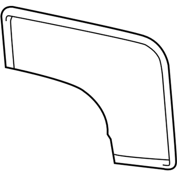 Toyota 87903-0C040 Mirror Glass