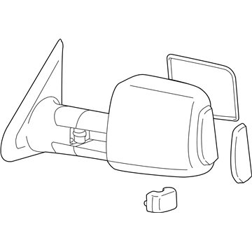 Toyota 87940-0C221 Mirror Assembly