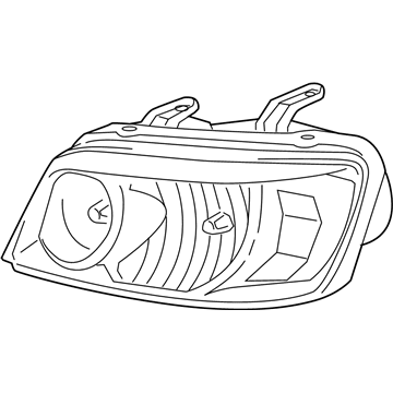 Toyota 81130-48310 Headlamp Assembly