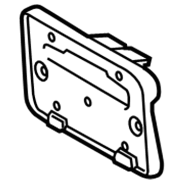 Toyota 52114-48240 License Bracket