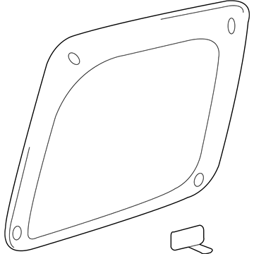 Toyota 62740-04010 Door Glass