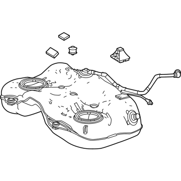 Toyota 77001-06360 Fuel Tank