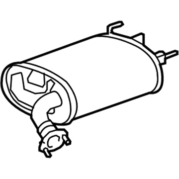 Toyota 17430-0H160 Rear Muffler