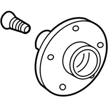 Toyota 43502-08030 Front Hub