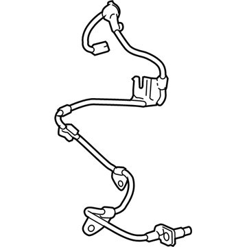 Toyota 89516-0R090 ABS Sensor Wire