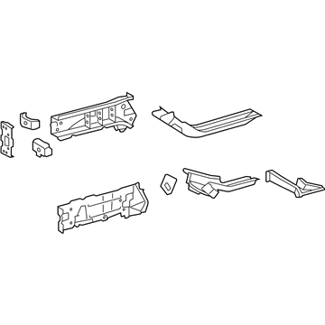 Toyota 57101-52090 Rail Assembly