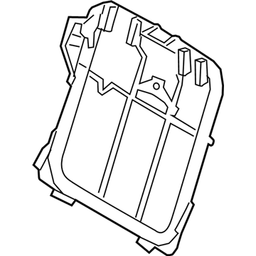 Toyota 71017-10130 Frame Sub-Assembly, Rr S