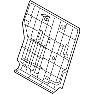 Toyota 71701-10010 Board Sub-Assembly, Rr S