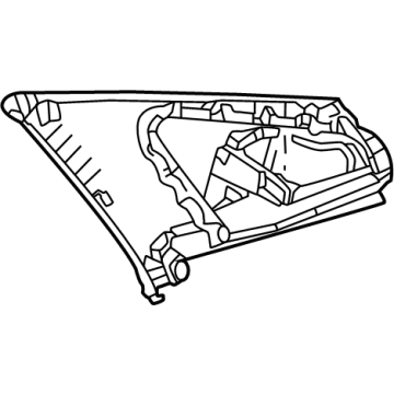 Toyota 62470-62020-C0 Upper Quarter Trim