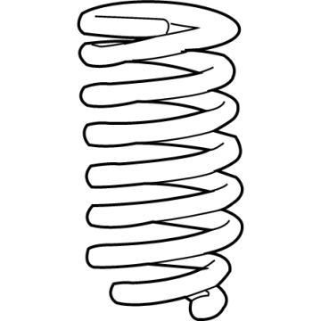 Toyota 48131-0CF40 SPRING, COIL, FR